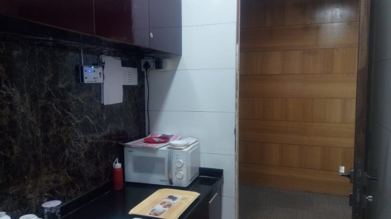 Pantry Alarm Receiver - Alarm receiver installed in pantry area for staff notification of patient requests.