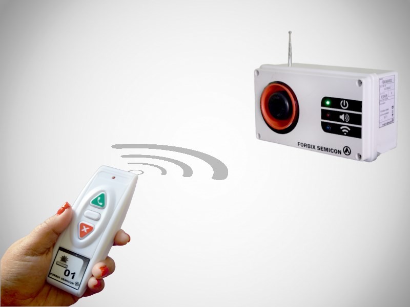 RF Remote Wireless Siren
