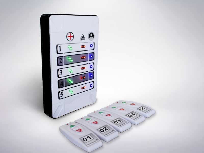 OPD Calling System for 5 Rooms