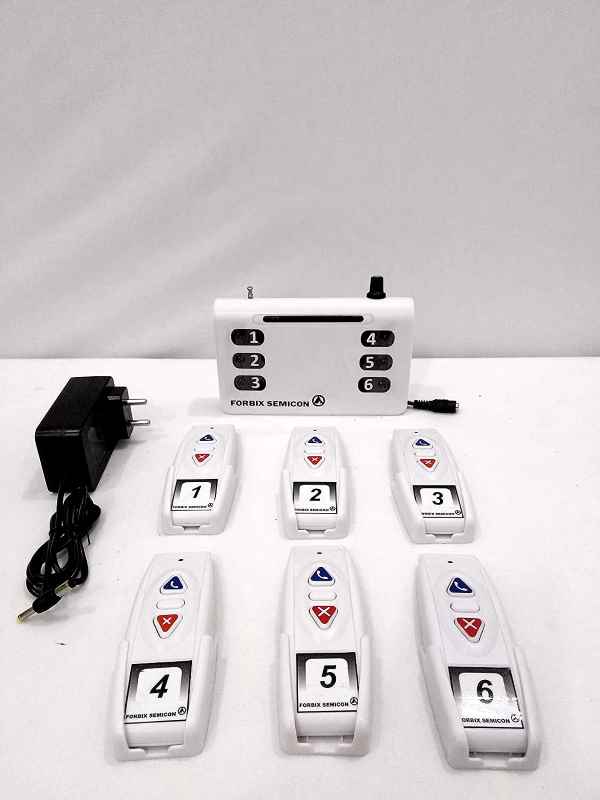 6 Remotes Peon Call Bell